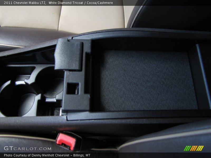 White Diamond Tricoat / Cocoa/Cashmere 2011 Chevrolet Malibu LTZ