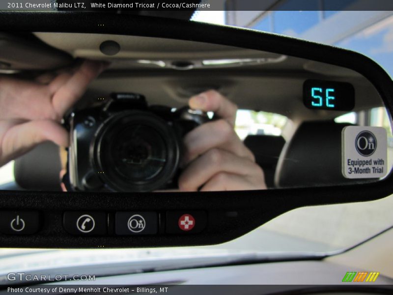 White Diamond Tricoat / Cocoa/Cashmere 2011 Chevrolet Malibu LTZ