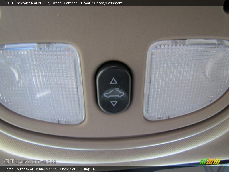 White Diamond Tricoat / Cocoa/Cashmere 2011 Chevrolet Malibu LTZ