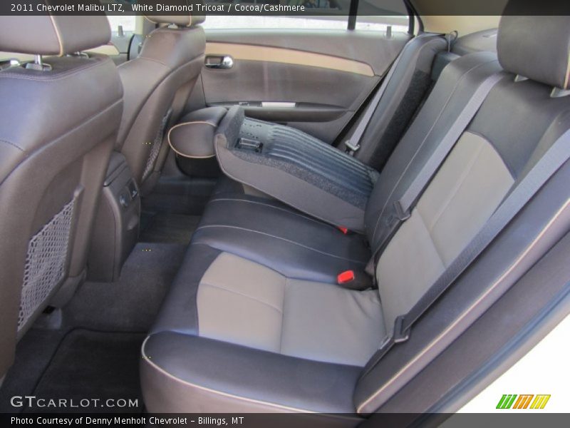 White Diamond Tricoat / Cocoa/Cashmere 2011 Chevrolet Malibu LTZ