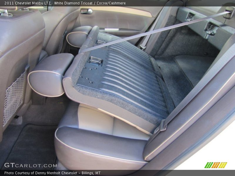 White Diamond Tricoat / Cocoa/Cashmere 2011 Chevrolet Malibu LTZ
