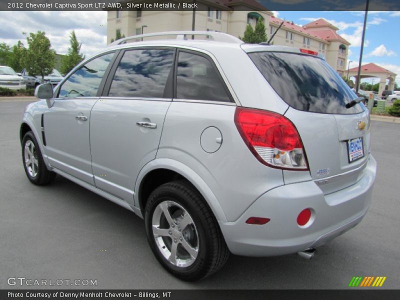 Silver Ice Metallic / Black 2012 Chevrolet Captiva Sport LTZ AWD