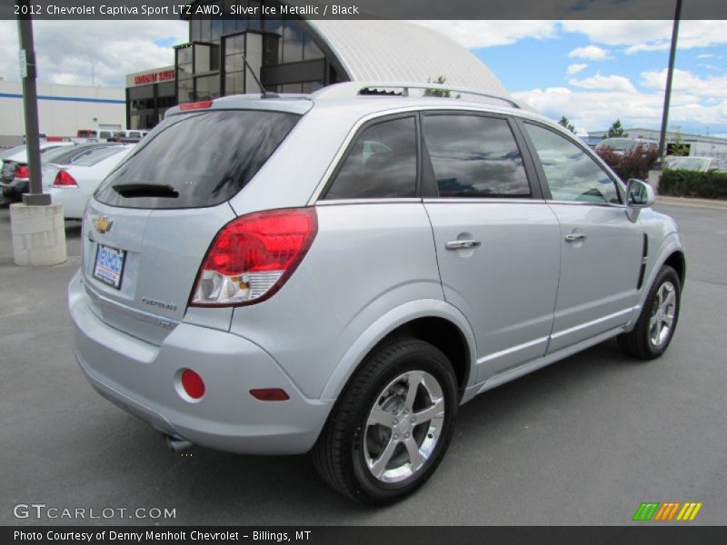 Silver Ice Metallic / Black 2012 Chevrolet Captiva Sport LTZ AWD