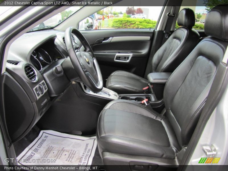  2012 Captiva Sport LTZ AWD Black Interior