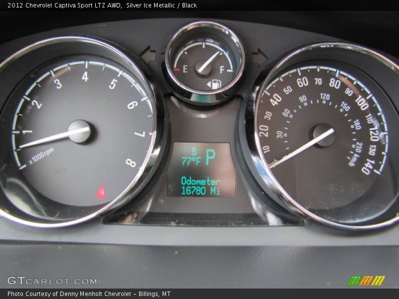  2012 Captiva Sport LTZ AWD LTZ AWD Gauges