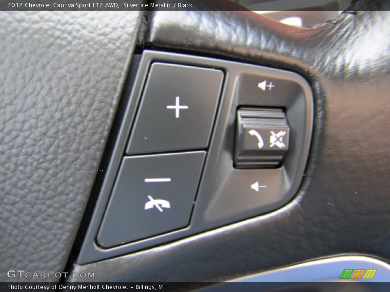 Controls of 2012 Captiva Sport LTZ AWD