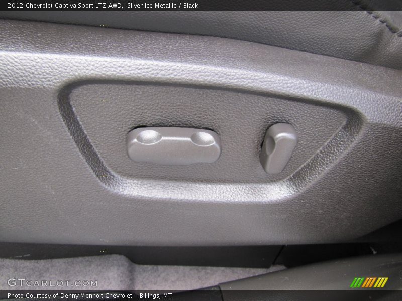Silver Ice Metallic / Black 2012 Chevrolet Captiva Sport LTZ AWD