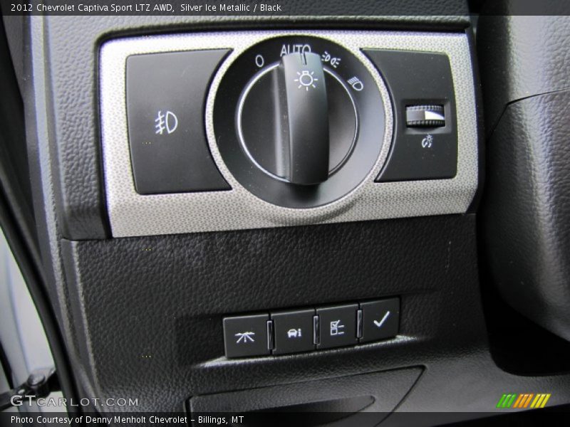 Controls of 2012 Captiva Sport LTZ AWD