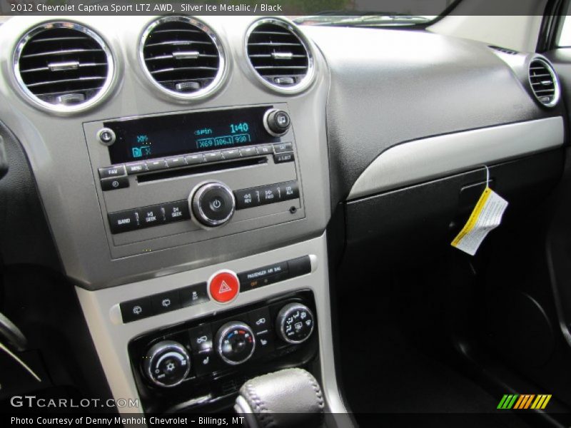 Controls of 2012 Captiva Sport LTZ AWD