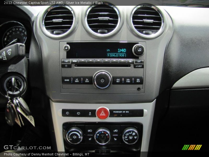 Controls of 2012 Captiva Sport LTZ AWD