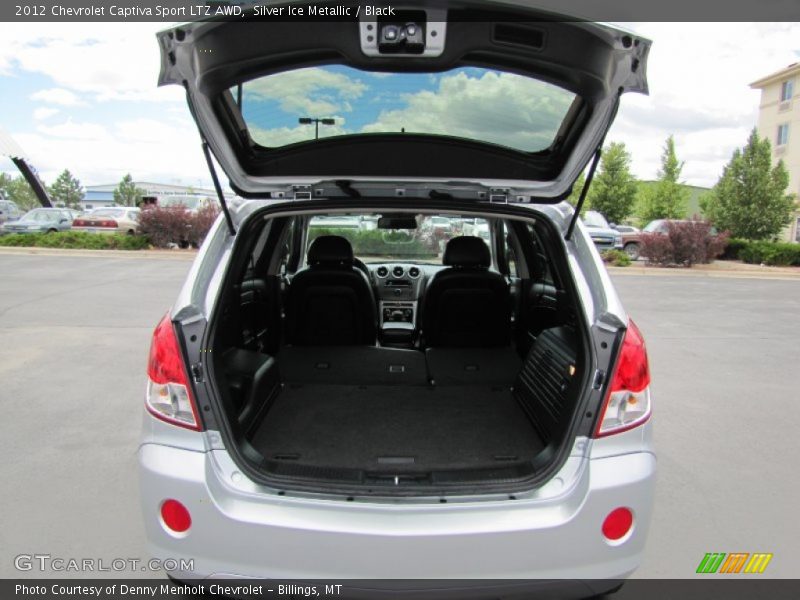 Silver Ice Metallic / Black 2012 Chevrolet Captiva Sport LTZ AWD