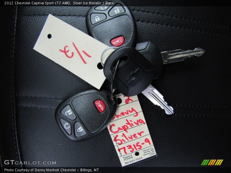 Keys of 2012 Captiva Sport LTZ AWD