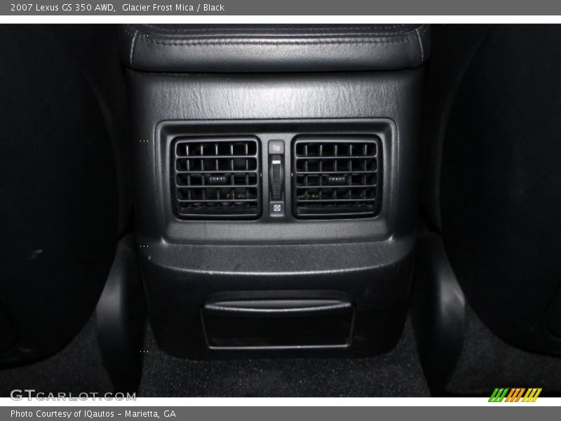 Glacier Frost Mica / Black 2007 Lexus GS 350 AWD
