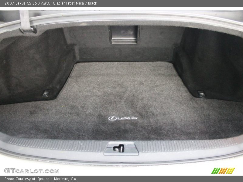 Glacier Frost Mica / Black 2007 Lexus GS 350 AWD