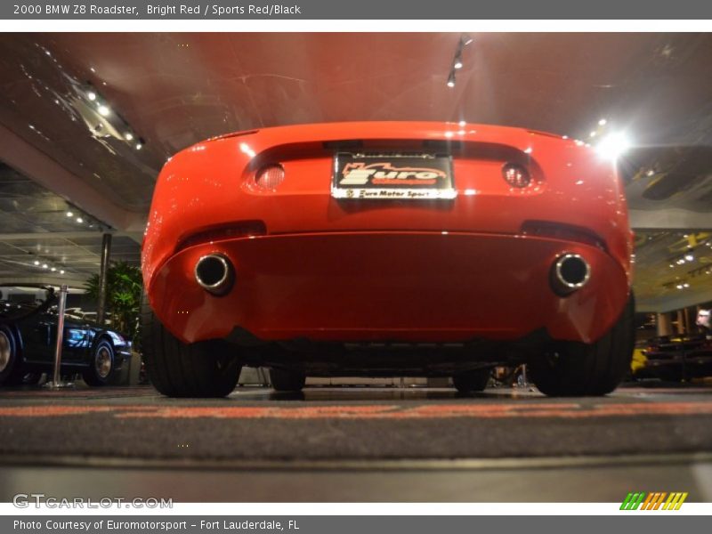 Bright Red / Sports Red/Black 2000 BMW Z8 Roadster