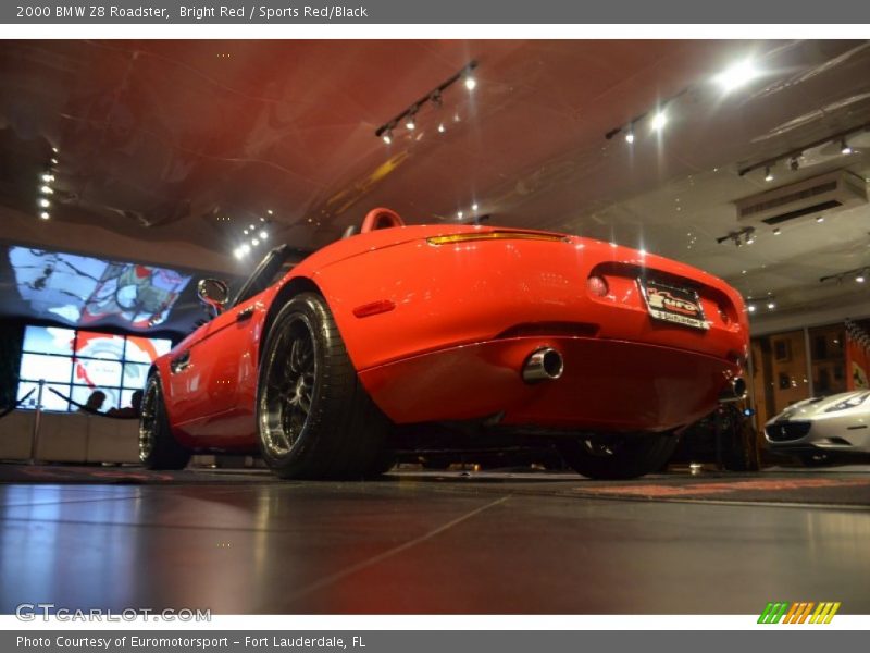 Bright Red / Sports Red/Black 2000 BMW Z8 Roadster