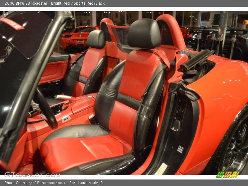 Front Seat of 2000 Z8 Roadster