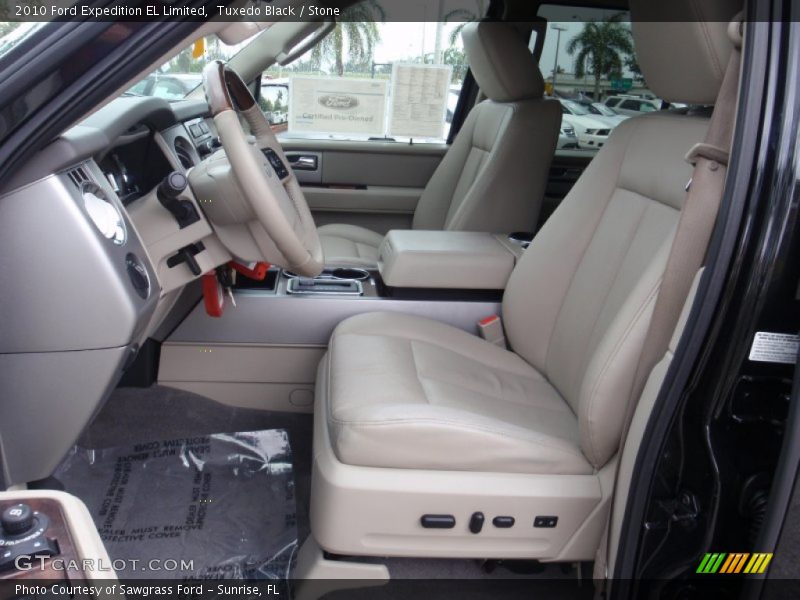  2010 Expedition EL Limited Stone Interior
