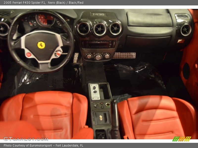 Nero (Black) / Black/Red 2005 Ferrari F430 Spider F1