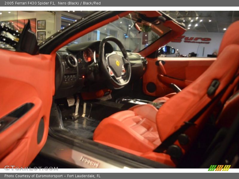 Nero (Black) / Black/Red 2005 Ferrari F430 Spider F1
