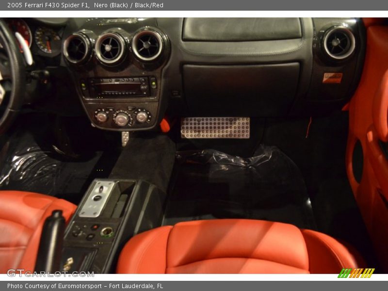 Nero (Black) / Black/Red 2005 Ferrari F430 Spider F1