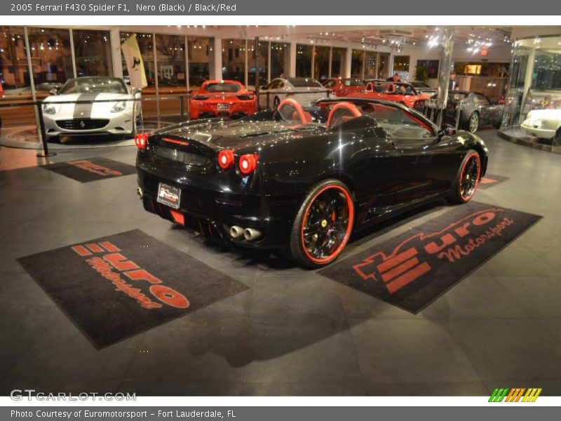 Nero (Black) / Black/Red 2005 Ferrari F430 Spider F1