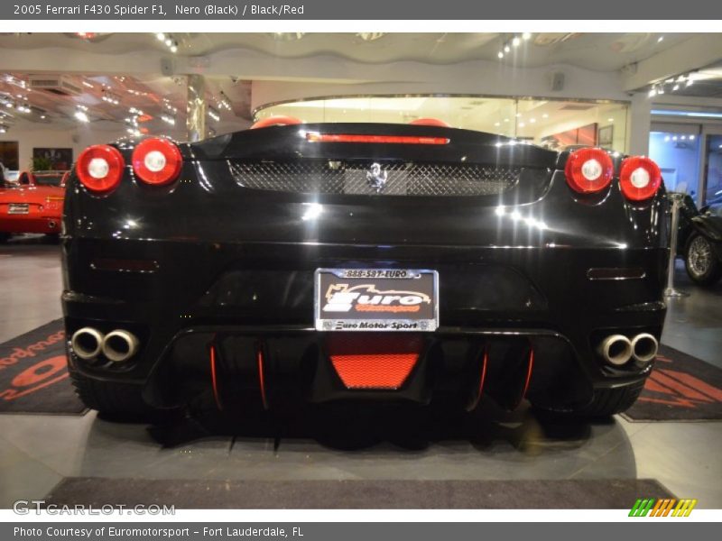 Nero (Black) / Black/Red 2005 Ferrari F430 Spider F1