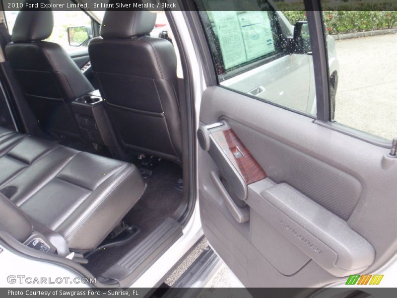 Brilliant Silver Metallic / Black 2010 Ford Explorer Limited
