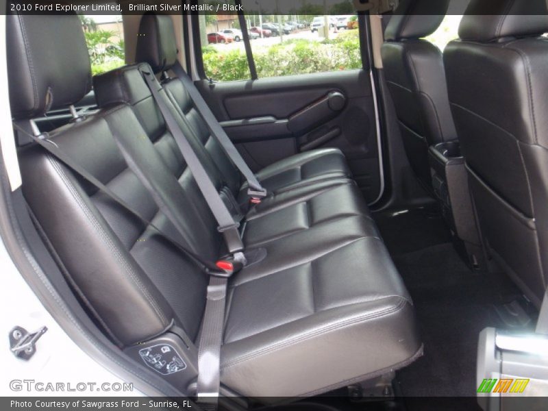 Rear Seat of 2010 Explorer Limited