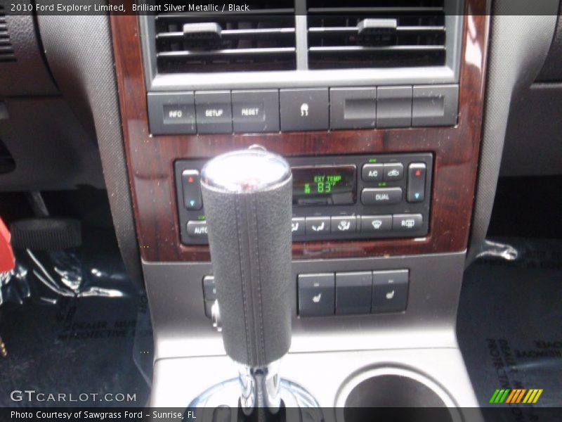 Brilliant Silver Metallic / Black 2010 Ford Explorer Limited