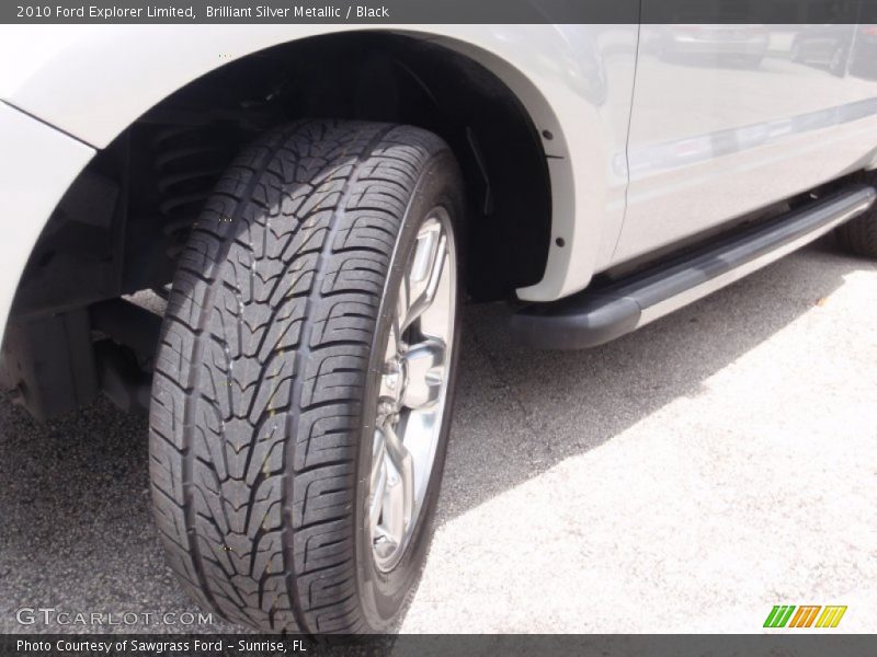 Brilliant Silver Metallic / Black 2010 Ford Explorer Limited