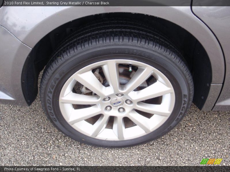 Sterling Grey Metallic / Charcoal Black 2010 Ford Flex Limited