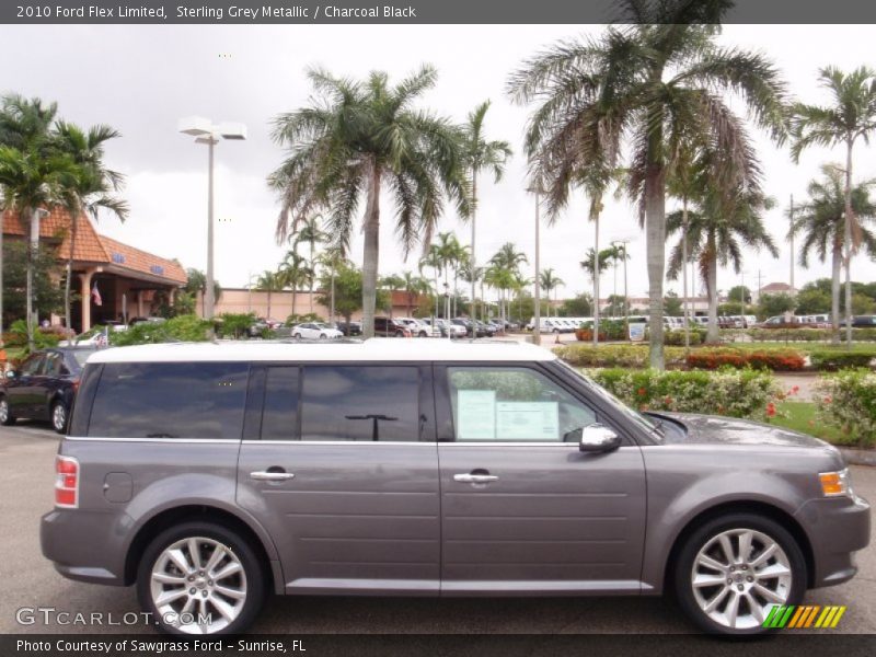 Sterling Grey Metallic / Charcoal Black 2010 Ford Flex Limited