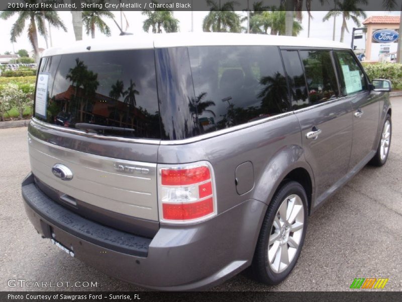 Sterling Grey Metallic / Charcoal Black 2010 Ford Flex Limited