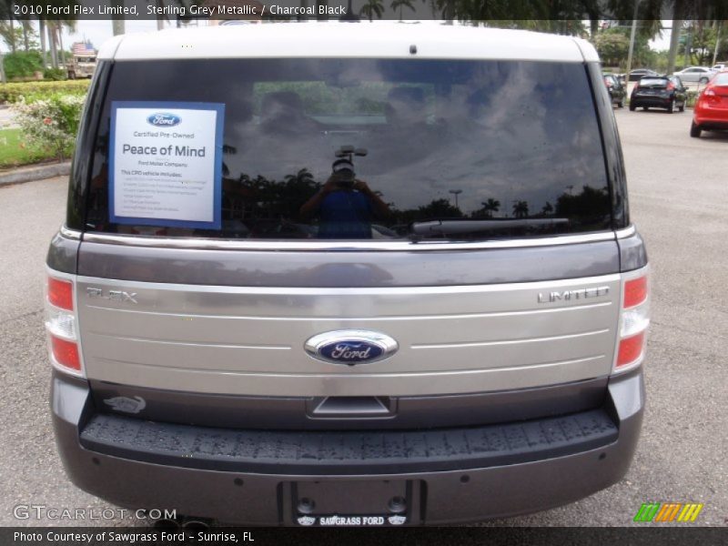 Sterling Grey Metallic / Charcoal Black 2010 Ford Flex Limited
