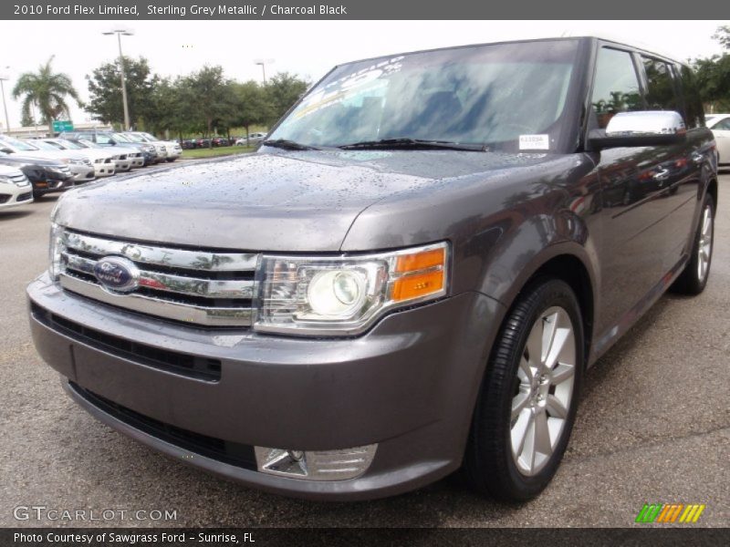 Sterling Grey Metallic / Charcoal Black 2010 Ford Flex Limited