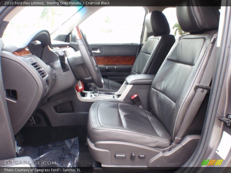 Sterling Grey Metallic / Charcoal Black 2010 Ford Flex Limited