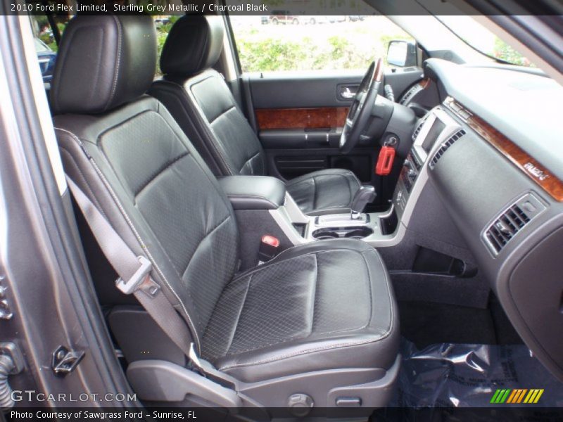 Sterling Grey Metallic / Charcoal Black 2010 Ford Flex Limited