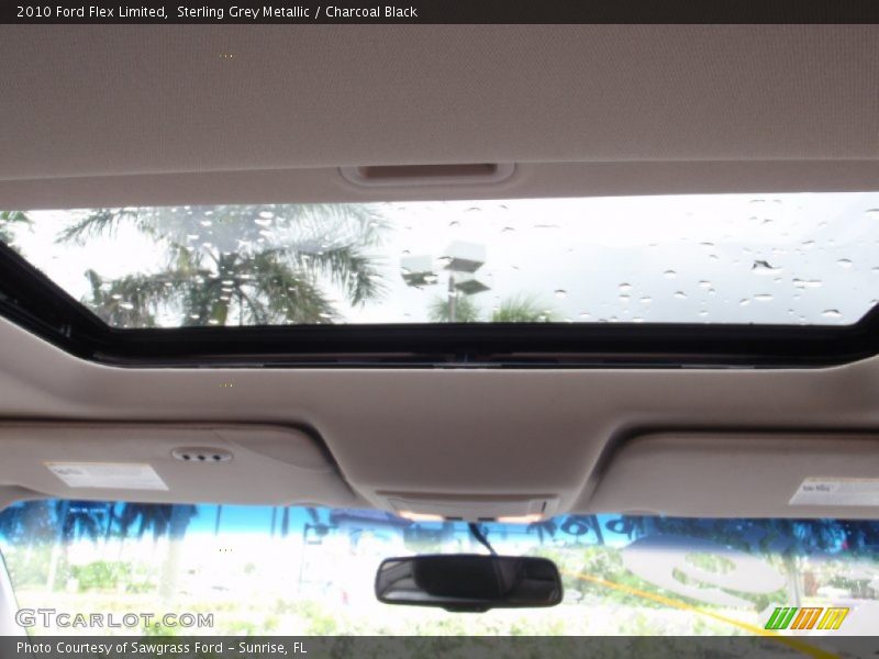 Sterling Grey Metallic / Charcoal Black 2010 Ford Flex Limited