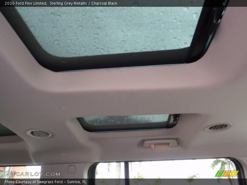 Sterling Grey Metallic / Charcoal Black 2010 Ford Flex Limited