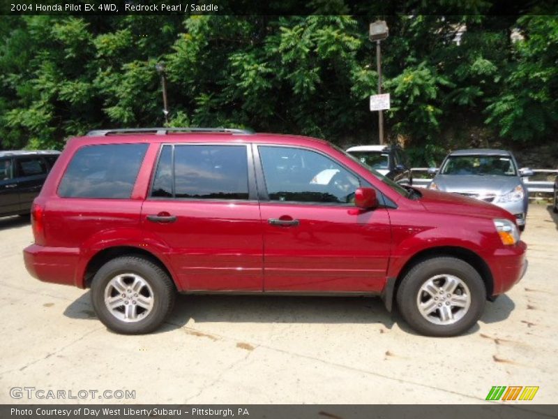 Redrock Pearl / Saddle 2004 Honda Pilot EX 4WD