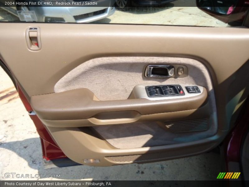 Redrock Pearl / Saddle 2004 Honda Pilot EX 4WD