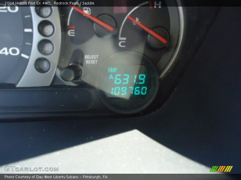 Redrock Pearl / Saddle 2004 Honda Pilot EX 4WD