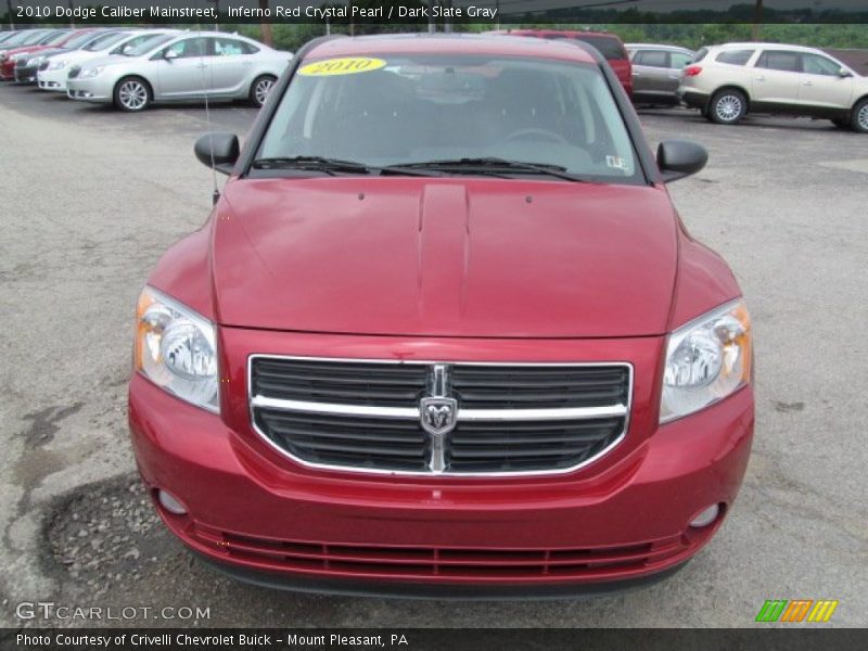 Inferno Red Crystal Pearl / Dark Slate Gray 2010 Dodge Caliber Mainstreet