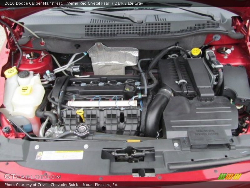  2010 Caliber Mainstreet Engine - 2.0 Liter DOHC 16-Valve Dual VVT 4 Cylinder