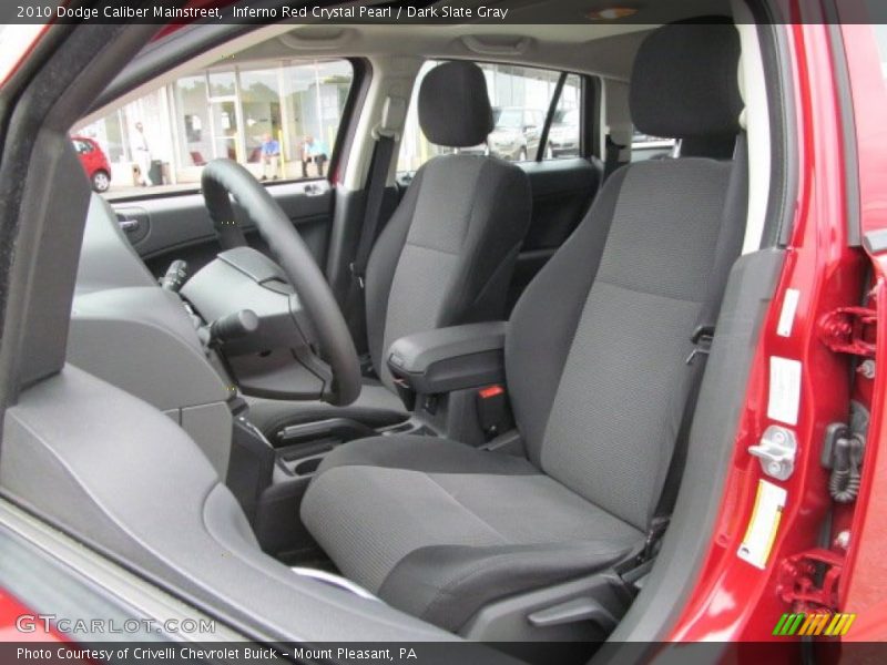 Inferno Red Crystal Pearl / Dark Slate Gray 2010 Dodge Caliber Mainstreet