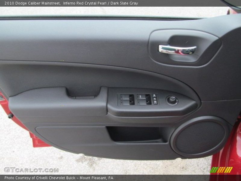 Inferno Red Crystal Pearl / Dark Slate Gray 2010 Dodge Caliber Mainstreet
