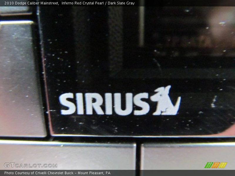 Inferno Red Crystal Pearl / Dark Slate Gray 2010 Dodge Caliber Mainstreet