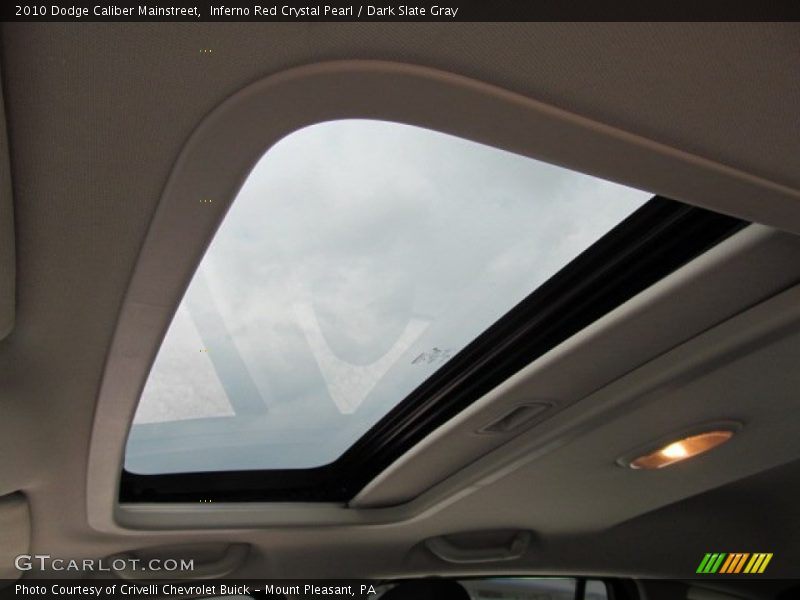 Inferno Red Crystal Pearl / Dark Slate Gray 2010 Dodge Caliber Mainstreet