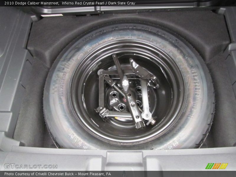 Inferno Red Crystal Pearl / Dark Slate Gray 2010 Dodge Caliber Mainstreet